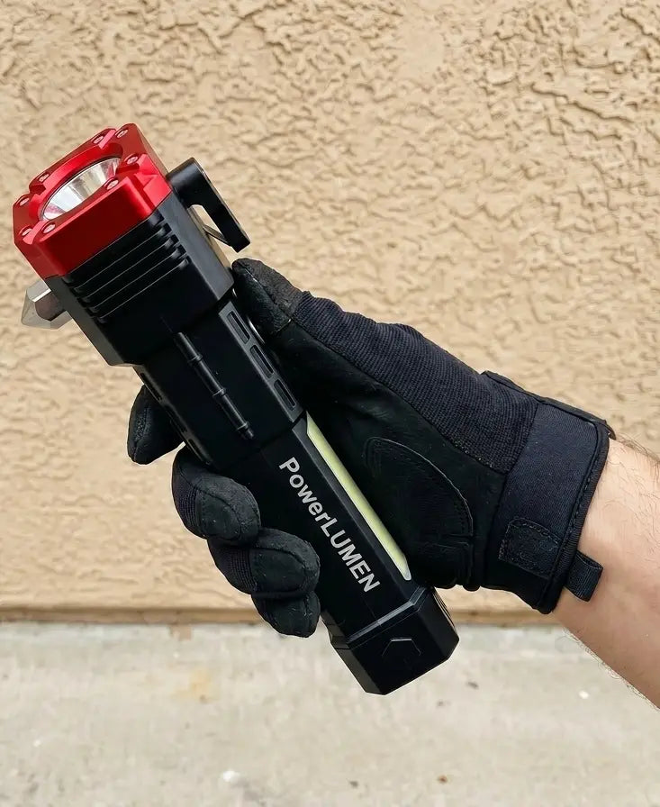 *PAGA 1 y LLÉVATE 2* Linterna Indestructible Súper Potente 6 en 1 PowerLUMEN