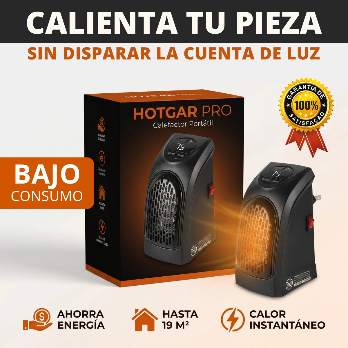 Hotgar PRO - Calefactor portatil