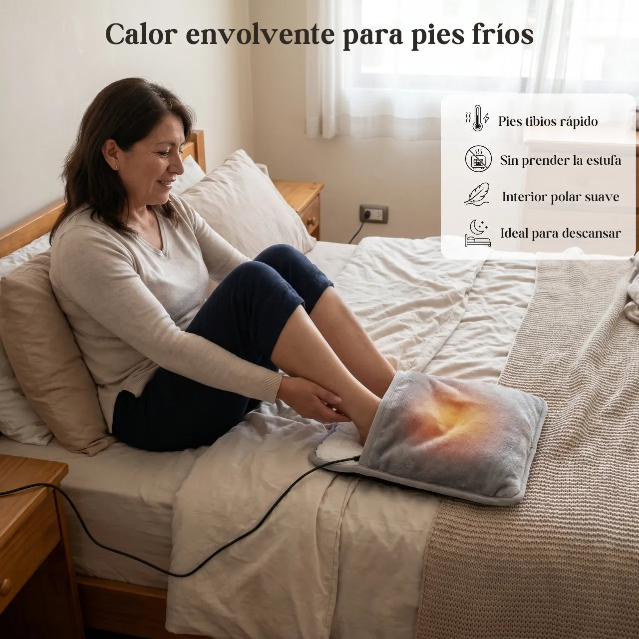 Allivium PRO - Sistema Personal de Calor USB + Masajeador EMS de Regalo