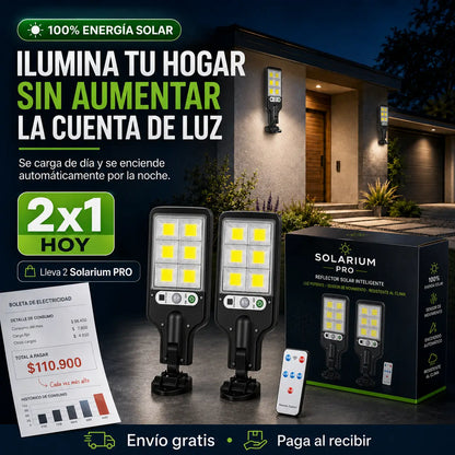 Compre 1 y LLÉVATE 2 - Solarium LED - Reflector Solar Inteligente