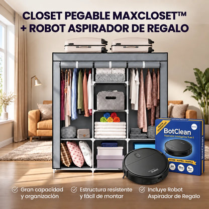SmartCloset Armable + Aspiradora BotClean (REGALO)