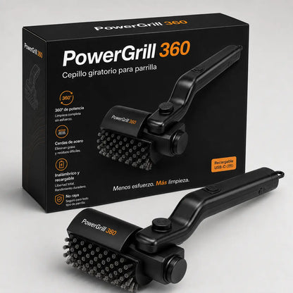 PowerGrill 360 - Cepillo Electrico Giratorio
