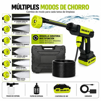 COMBO BLACK FRIDAY: Hidrolavadora + (Aspiradora Portátil + Doble Batería + Maletín)