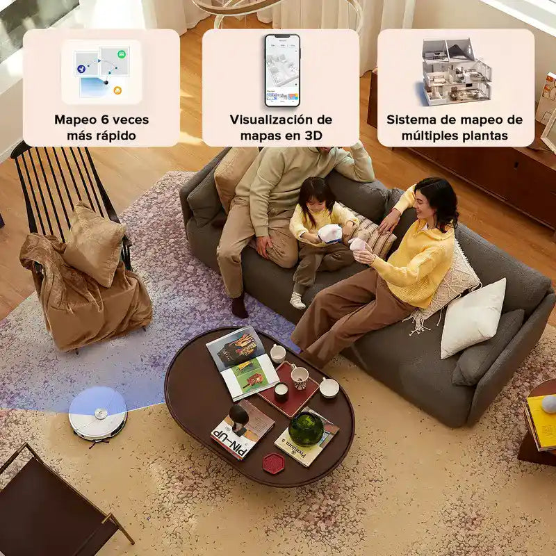 2 por 1 - Robot Aspirador Inteligente BotClean 3 en 1