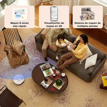 2 por 1 - Robot Aspirador Inteligente BotClean 3 en 1