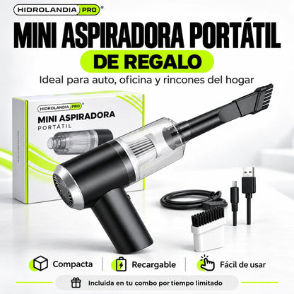 COMBO BLACK FRIDAY: Hidrolavadora + (Aspiradora Portátil + Doble Batería + Maletín)